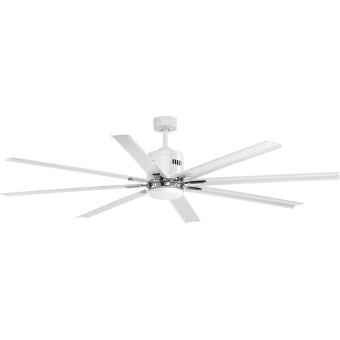 Vast 72 inch White Ceiling Fan, Progress LED