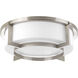 Dynamo 4 Light 25 inch Brushed Nickel Close-to-Ceiling Ceiling Light