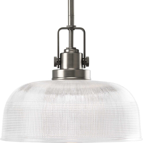 Archie 1 Light 10.5 inch Antique Nickel Pendant Ceiling Light
