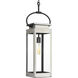 Union Square 1 Light 7 inch Stainless Steel Outdoor Hanging Lantern, Design Series