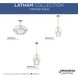 Latham 1 Light 14 inch Vintage Gold Pendant Ceiling Light