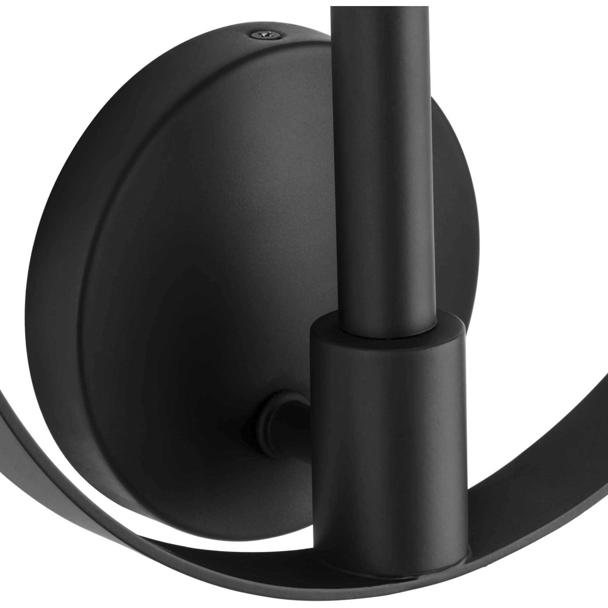 Breckenridge 1 Light 3 inch Matte Black ADA Wall Bracket Wall Light, Design Series