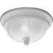 Prescott 2 Light 11 inch Textured White Close-to-Ceiling Ceiling Light