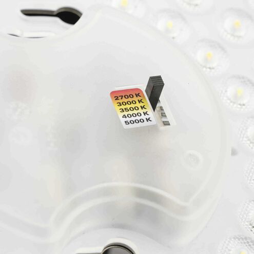 Abide LED LED 14 inch Matte Black Flush Mount Ceiling Light, Medium, Progress LED