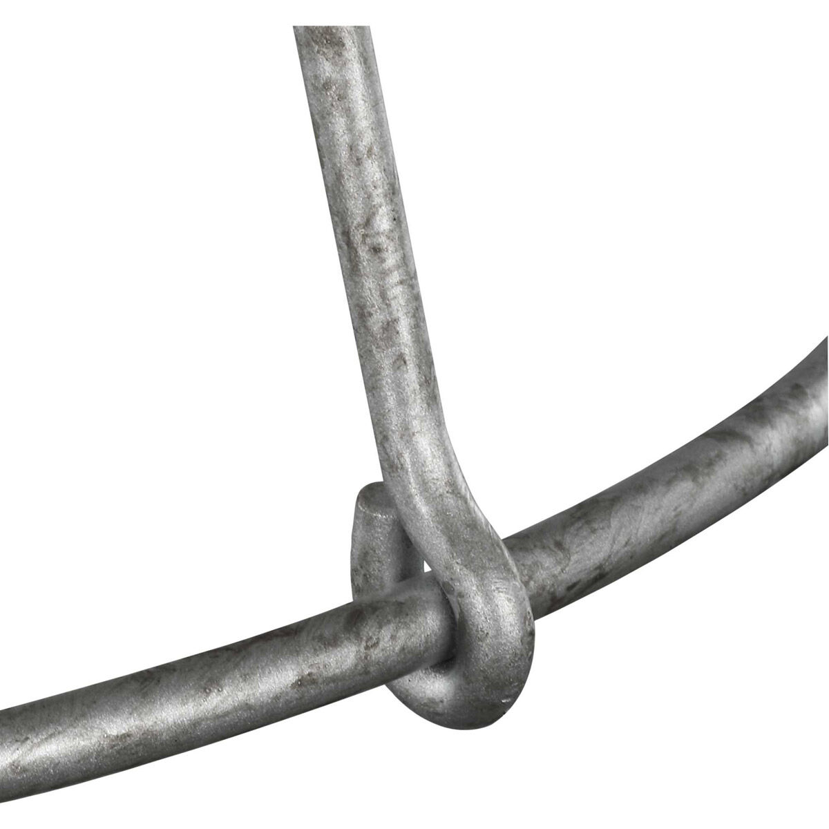 Chambers 1 Light 10 inch Galvanized Mini-Pendant Ceiling Light