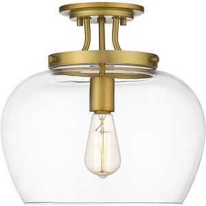 Joliet 1 Light 13.00 inch Semi-Flush Mount