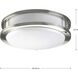 LED CTC COMM LED 10.38 inch Brushed Nickel Flush Mount Ceiling Light, Progress LED
