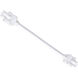 Hide-a-Lite III 6 inch White Undercabinet Linking Cable in 6"