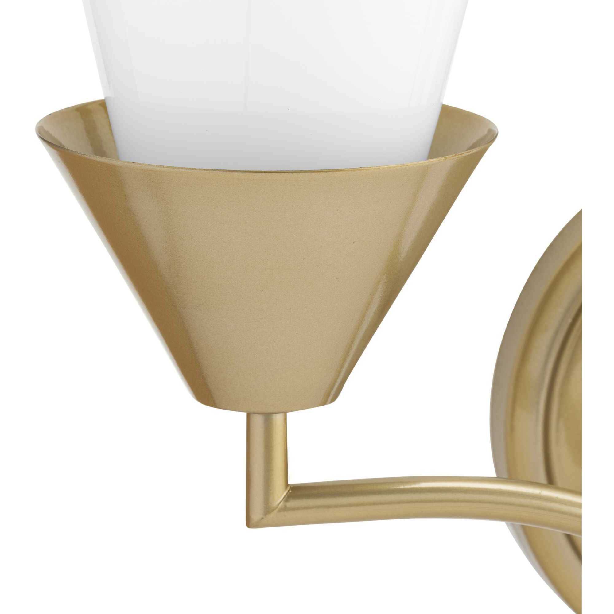 Pinellas 2 Light 15 inch Soft Gold Vanity Light Wall Light, Design Series