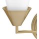 Pinellas 2 Light 15 inch Soft Gold Vanity Light Wall Light, Design Series