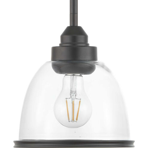 Saluda 1 Light 7 inch Antique Bronze Mini-Pendant Ceiling Light