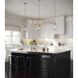 Penn 1 Light 12 inch Polished Nickel Pendant Ceiling Light, Large