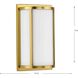 Parkhurst 2 Light 7.5 inch Brushed Bronze ADA Wall Sconce Wall Light