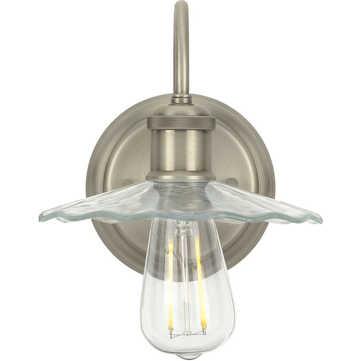 Fayette 1 Light 7.5 inch Antique Nickel Bath Vanity Wall Light