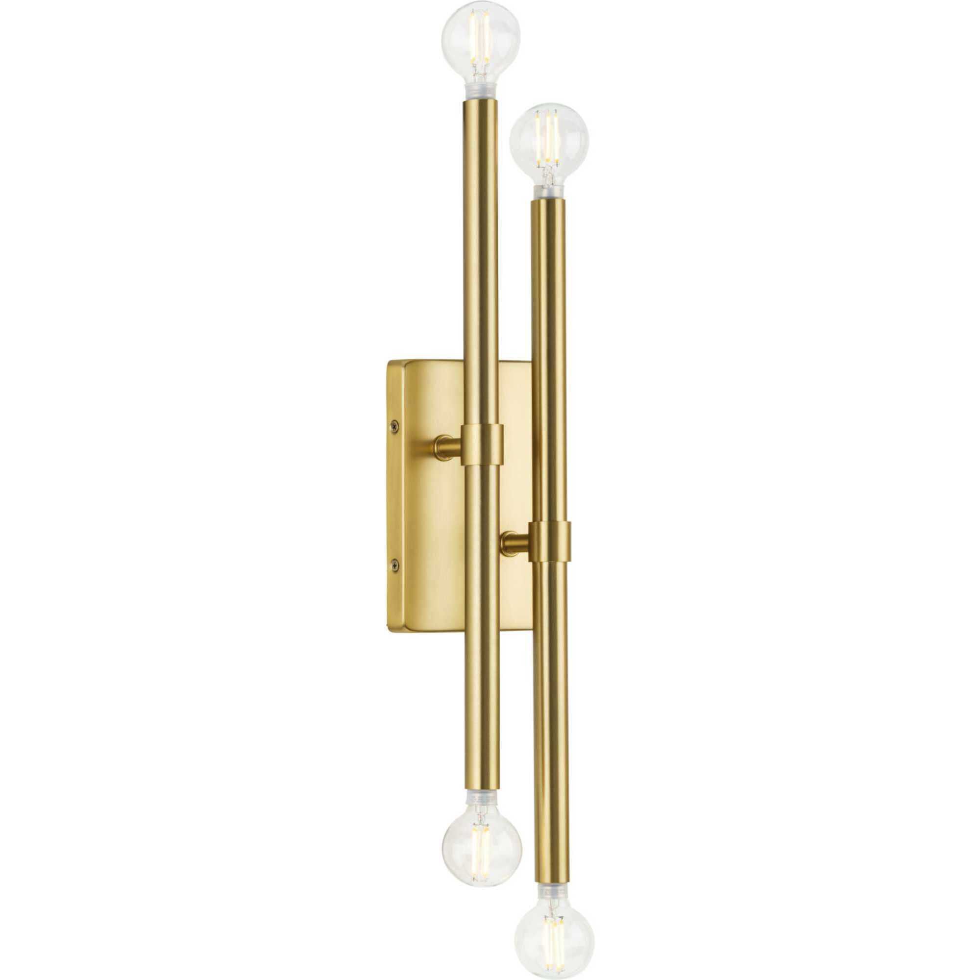 Arya 4 Light 20 inch Brushed Gold ADA Wall Bracket Wall Light, Design Series