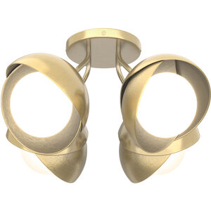 Brooklyn 4 Light 15.80 inch Semi-Flush Mount