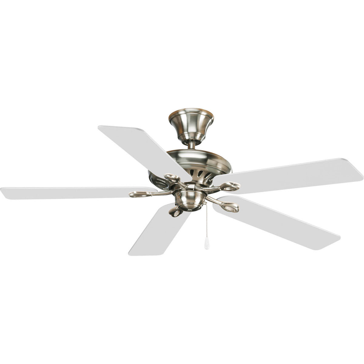 Progress P2521 09 AirPro 52 inch Brushed Nickel with White Natural