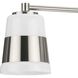 Haven 4 Light 34 inch Brushed Nickel Bath Light Wall Light