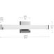 Phase 6.1 LED 24 inch Polished Chrome Linear Vanity Light Wall Light