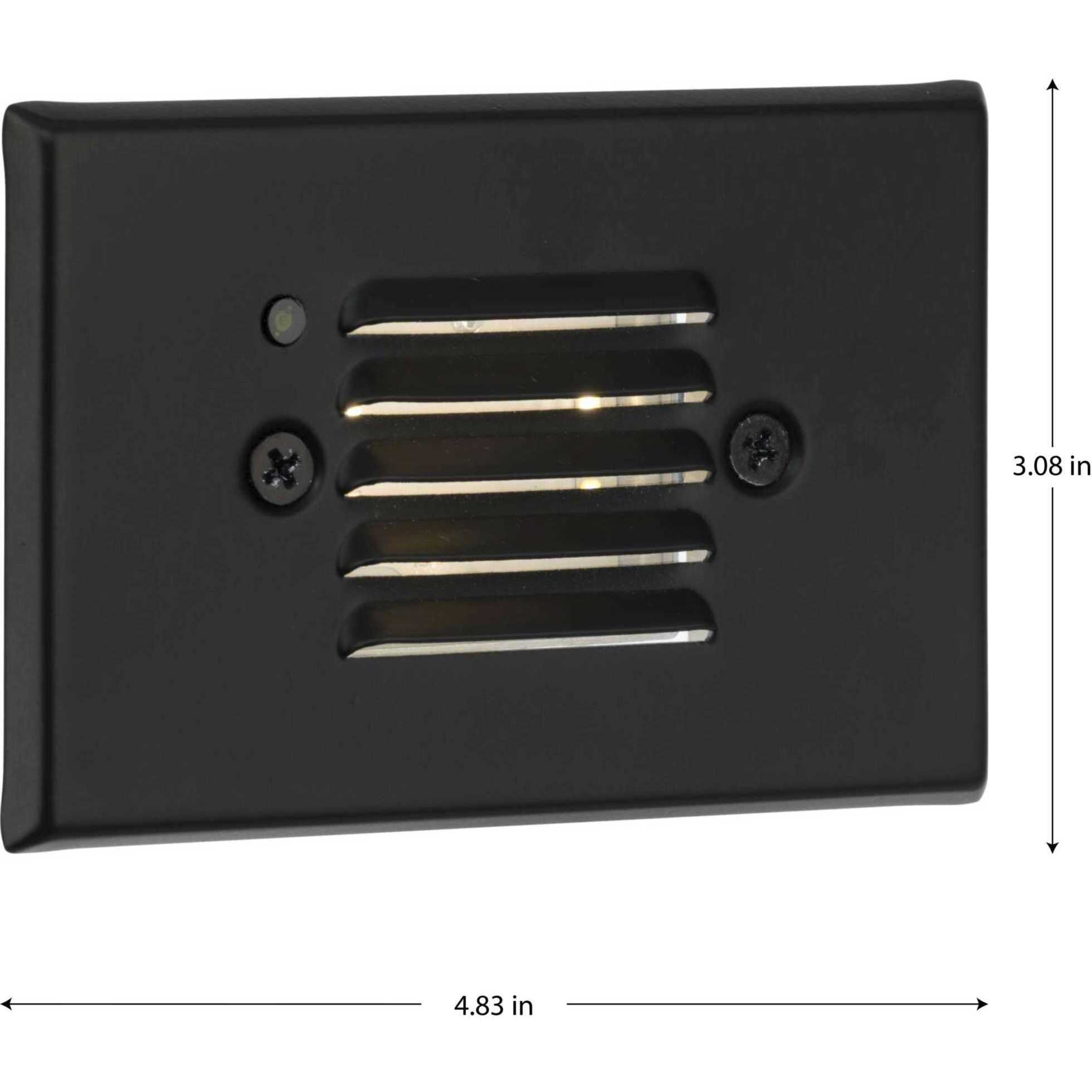 LED Step Lights 120 4.50 watt Black Outdoor Step Light