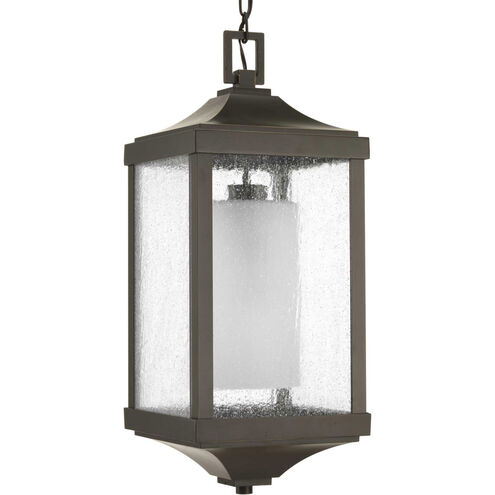 Devereux 1 Light 10 inch Antique Bronze Outdoor Hanging Lantern, Design Series