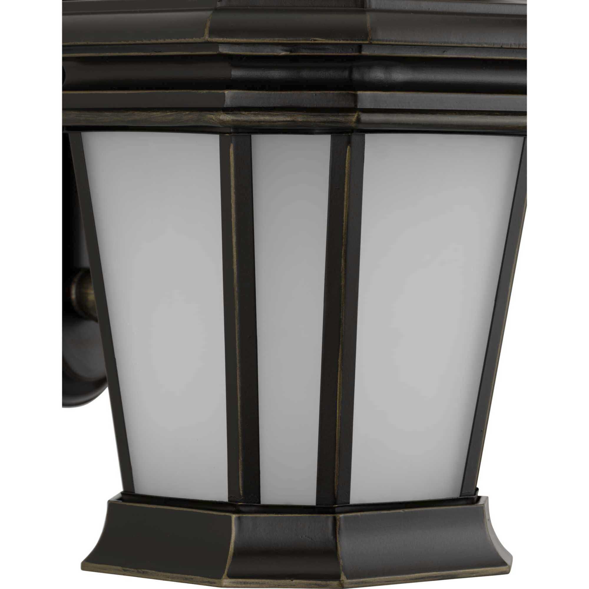 Crawford 1 Light 17 inch Oil Rubbed Bronze Outdoor Wall Lantern, Medium