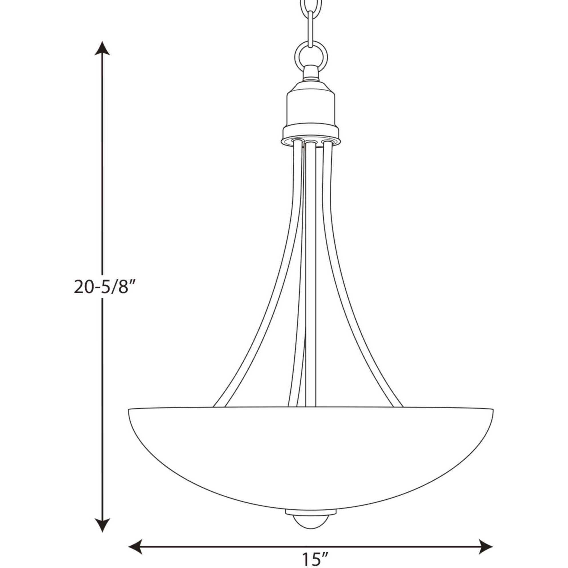 Gather 2 Light 15 inch Antique Bronze Foyer Pendant Ceiling Light in Bulbs Not Included, Standard