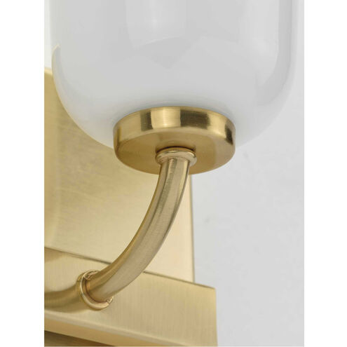 Moore 1 Light 5 inch Satin Brass Bath Vanity Wall Light