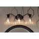 Durrell 3 Light 22.38 inch Matte Black Bath Vanity Wall Light