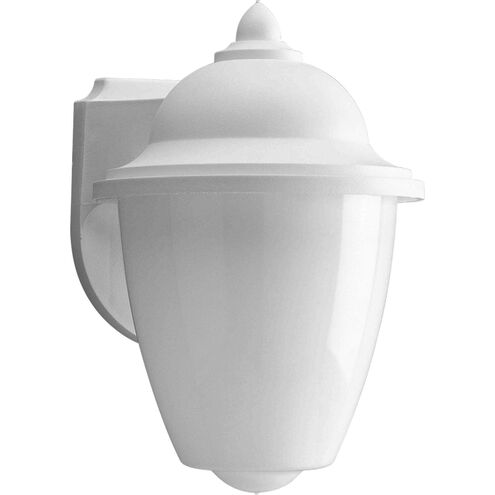 Polycarbonate Outdoor Outdoor Wall Lantern in White