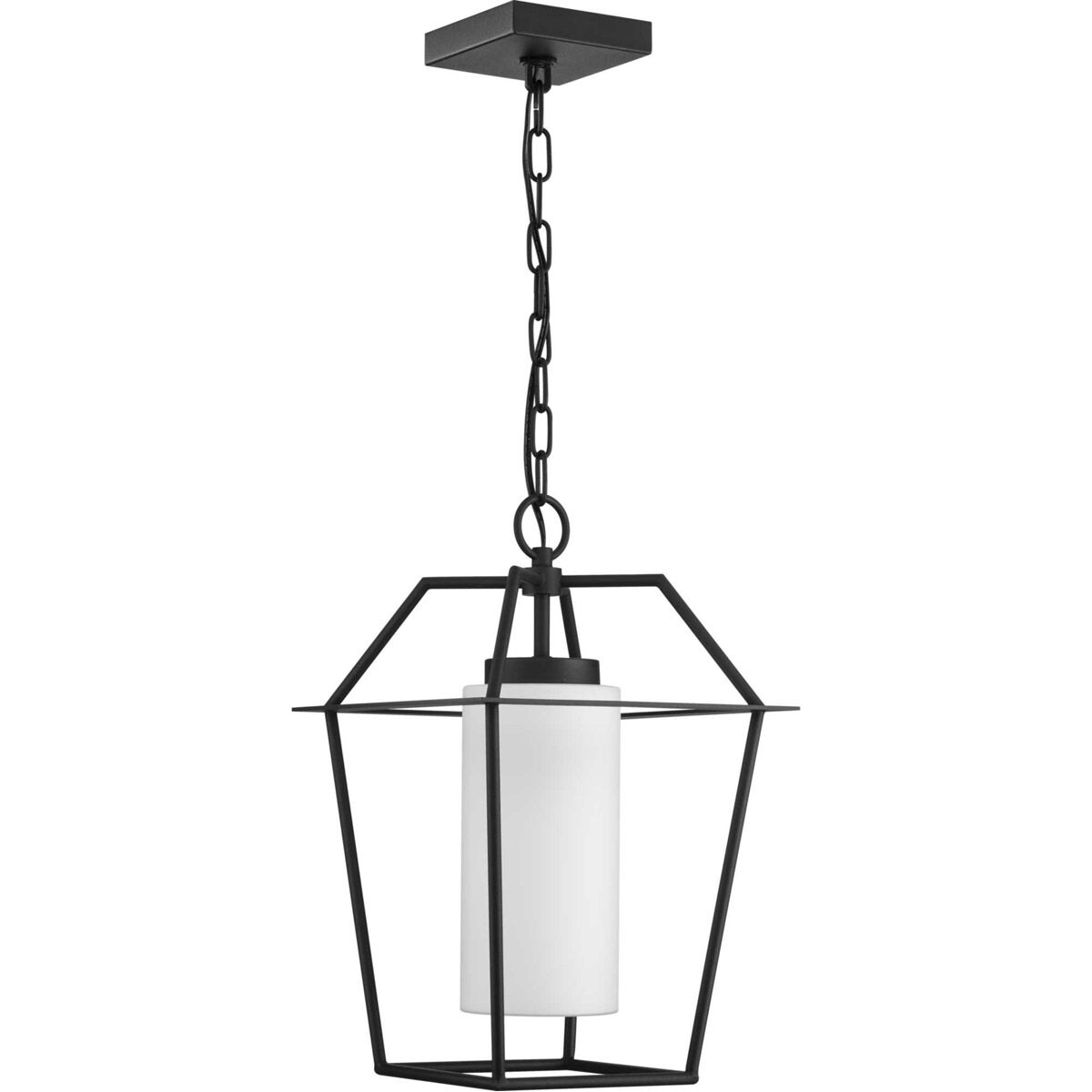 Chilton 1 Light 11 inch Textured Black Outdoor Hanging Lantern