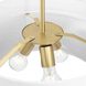 Silva 3 Light 22 inch Brushed Bronze Pendant Ceiling Light, Design Series