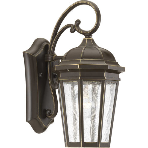 Verdae 1 Light 13 inch Antique Bronze Outdoor Wall Lantern, Small, Design Series