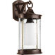 Archives 1 Light 15 inch Antique Bronze Outdoor Wall Lantern