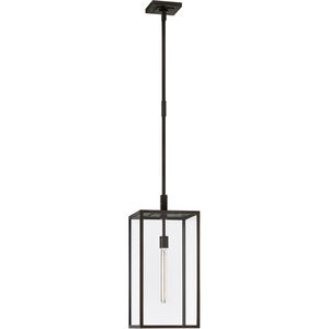 Chapman & Myers Fresno 1 Light 12 inch Aged Iron Outdoor Hanging Lantern, Large