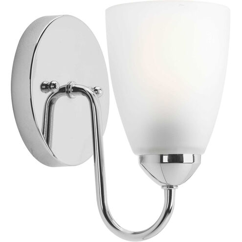 Gather 1 Light 5 inch Polished Chrome Bath Vanity Wall Light in Bulbs Not Included, Standard