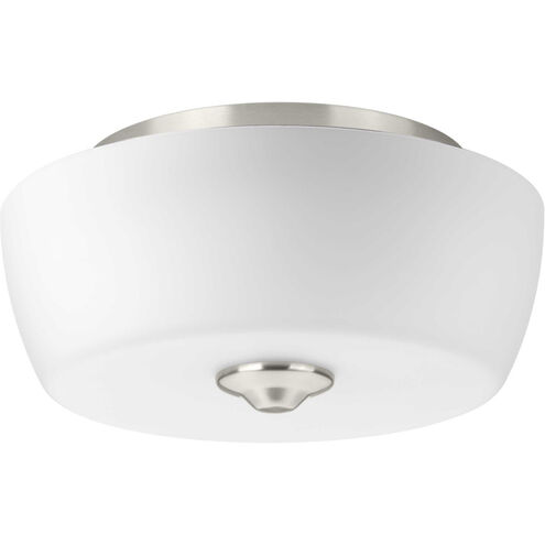 Leap 2 Light 14 inch Brushed Nickel Flush Mount Ceiling Light