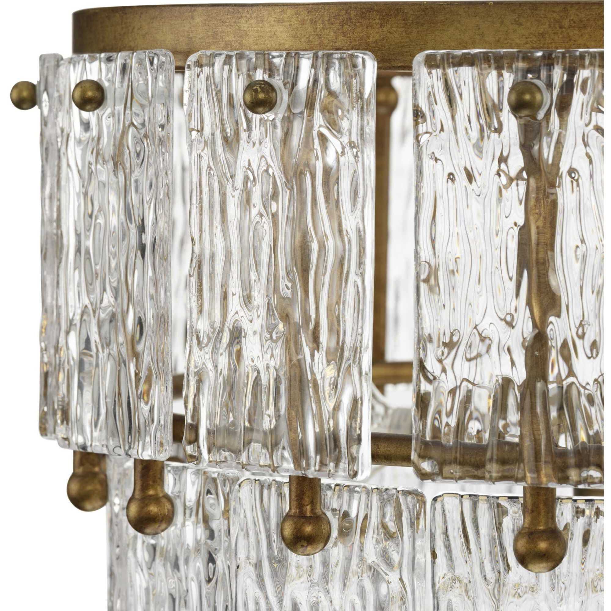 Chevall 3 Light 17 inch Gold Ombre Pendant Ceiling Light, Design Series