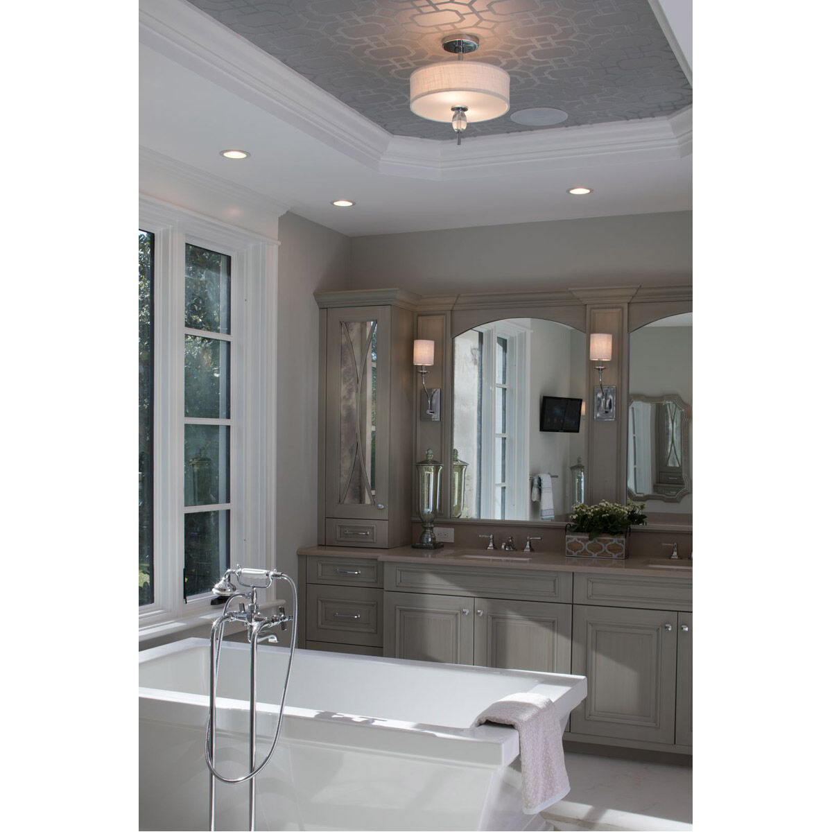 Bonita 1 Light 5 inch Polished Chrome Wall Sconce Wall Light, Design Series
