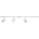 LED Track Kit 3 Light 120V White Track Kit Ceiling Light