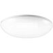 Round Clouds 1 Light 18.12 inch White Close-to-Ceiling Ceiling Light