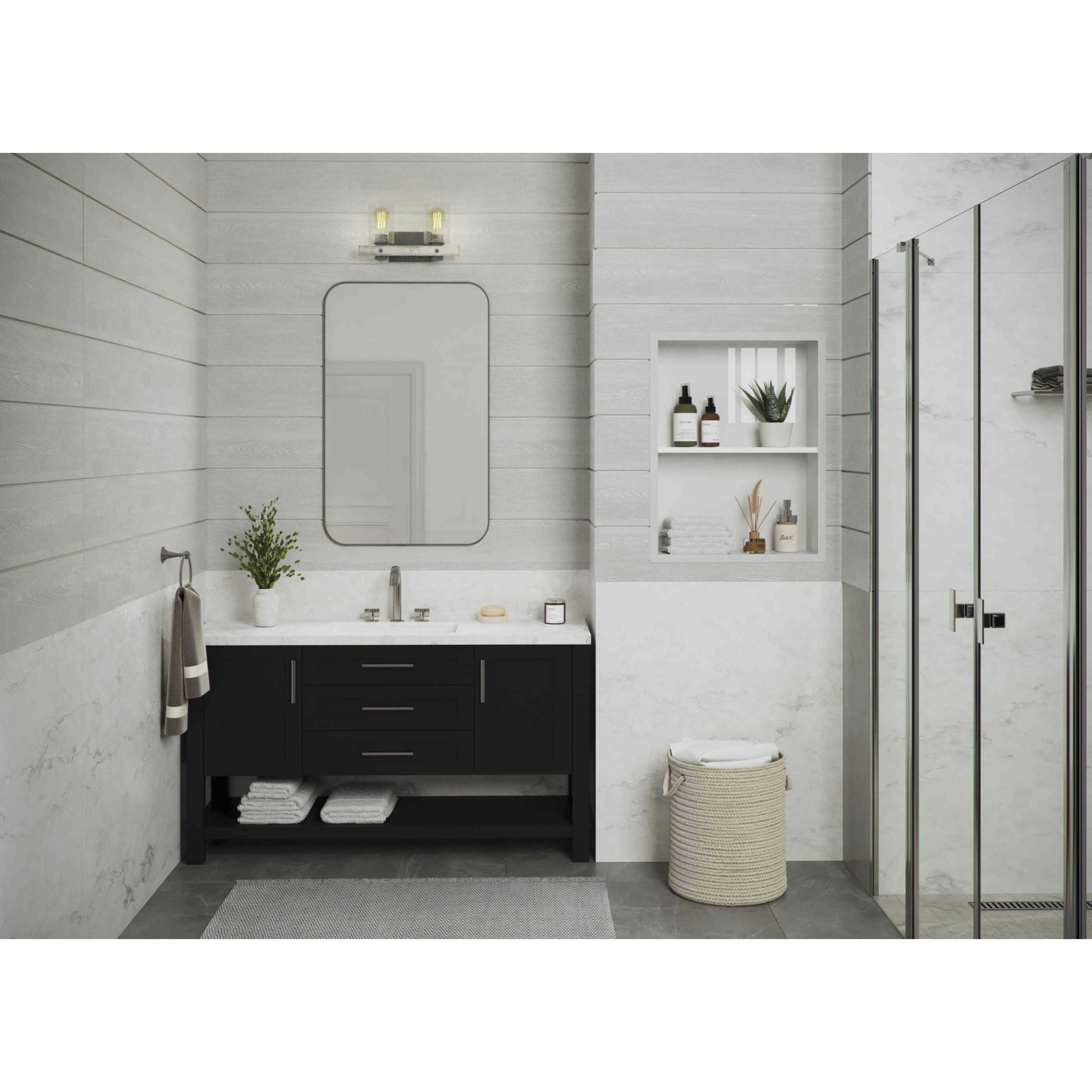 Gulliver 2 Light 16 inch Galvanized Bath Vanity Wall Light