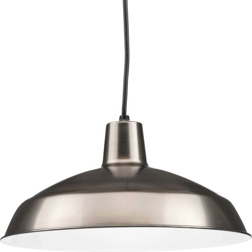 Metal Shade 1 Light Venetian Bronze Pendant Ceiling Light in Standard