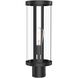 Kagen 1 Light 18 inch Matte Black Outdoor Post Light