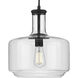 Latrobe 1 Light Matte Black Pendant Ceiling Light