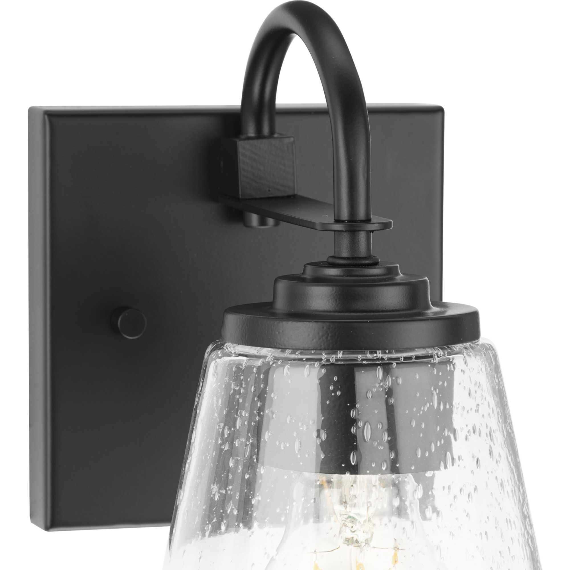 Martenne 1 Light 4.62 inch Matte Black Bathroom Vanity Light Wall Light