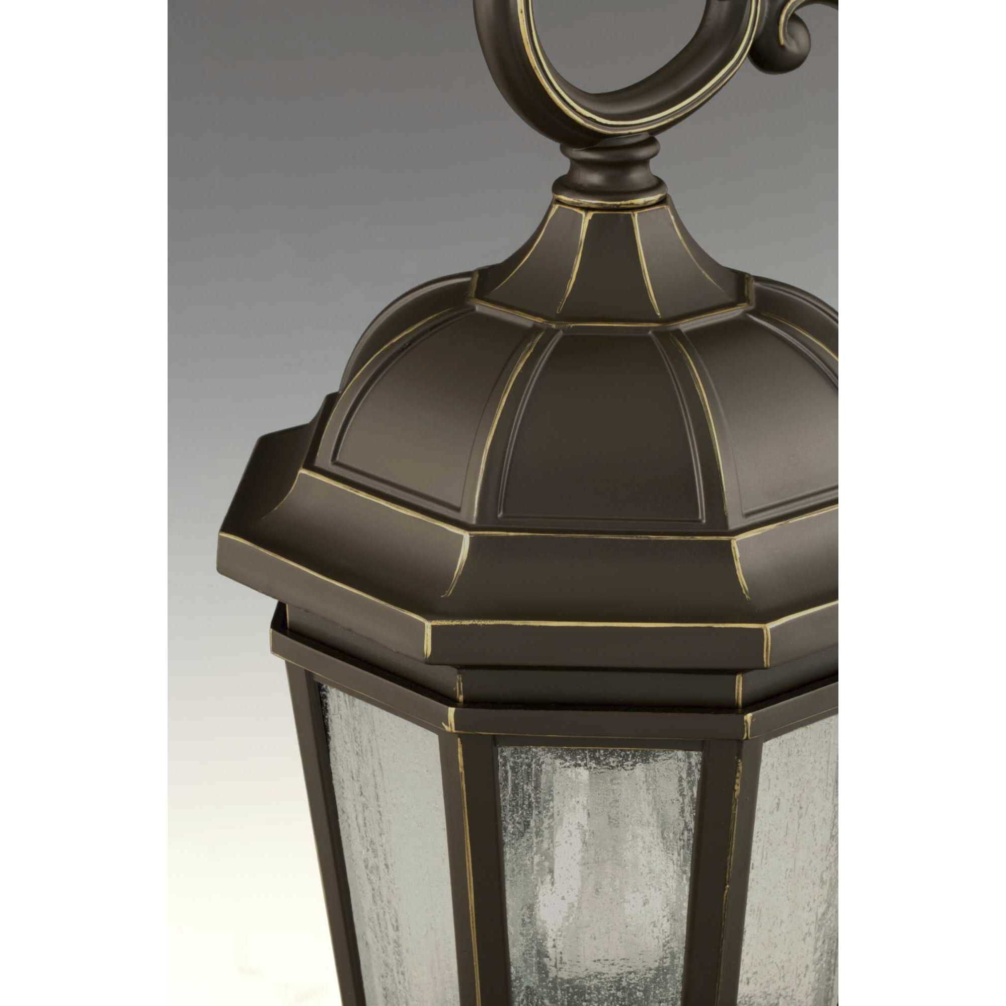 Verdae 3 Light 31 inch Antique Bronze Outdoor Wall Lantern, Large, Design Series