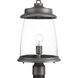 Conover 1 Light 19 inch Antique Pewter Outdoor Post Lantern