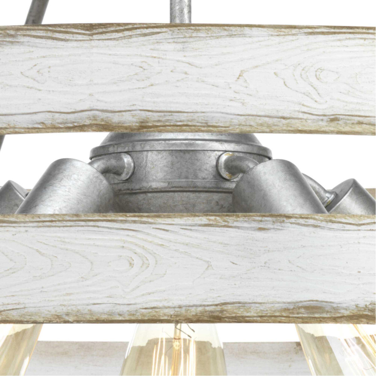 Gulliver 5 Light Galvanized Pendant Ceiling Light