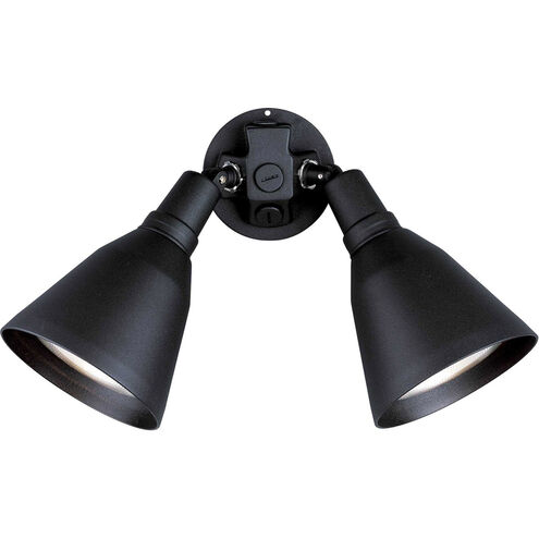 Par Lampholder Outdoor Adjustable Swivel Flood Light in Black